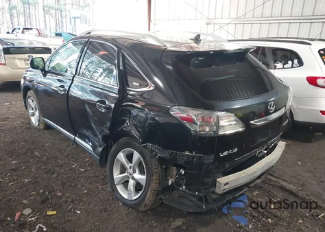 2010 Lexus Rx 350 из США, поврежденный, VIN 2T2BK1BA4AC037330